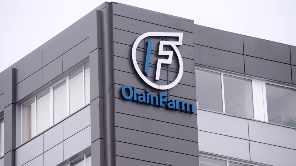  Olainfarm:      