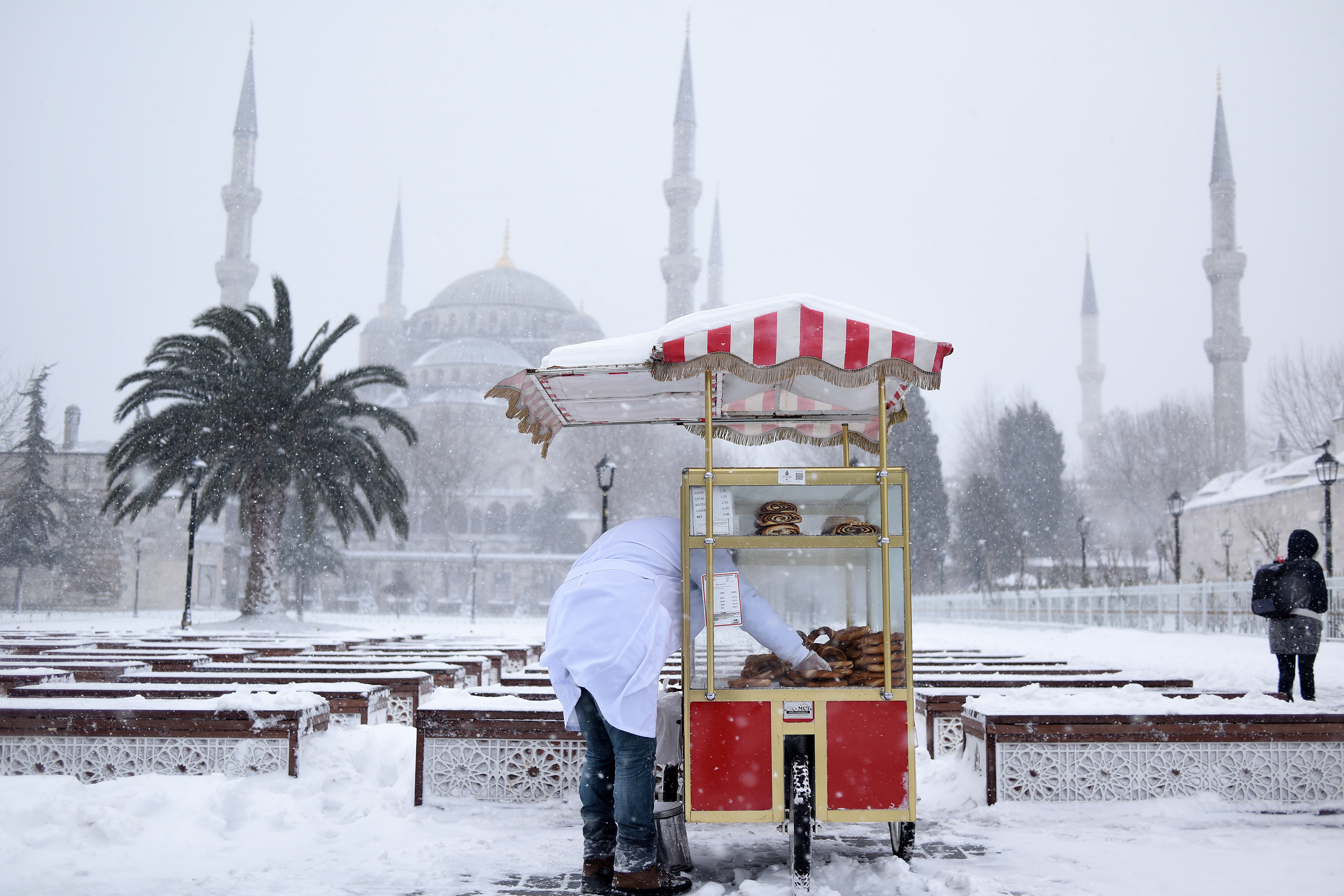 Стамбул зима новый год