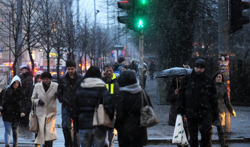 Trešdien visā Latvijā gaidāms sniegs, vietām arī lietus