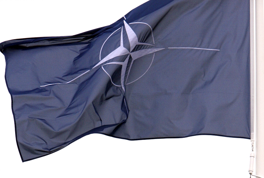 NATO karogs. Attēls ilustratīvs.