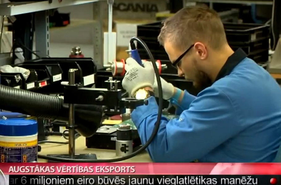 La Lettonia ha più di 200 aziende manifatturiere ad alta tecnologia