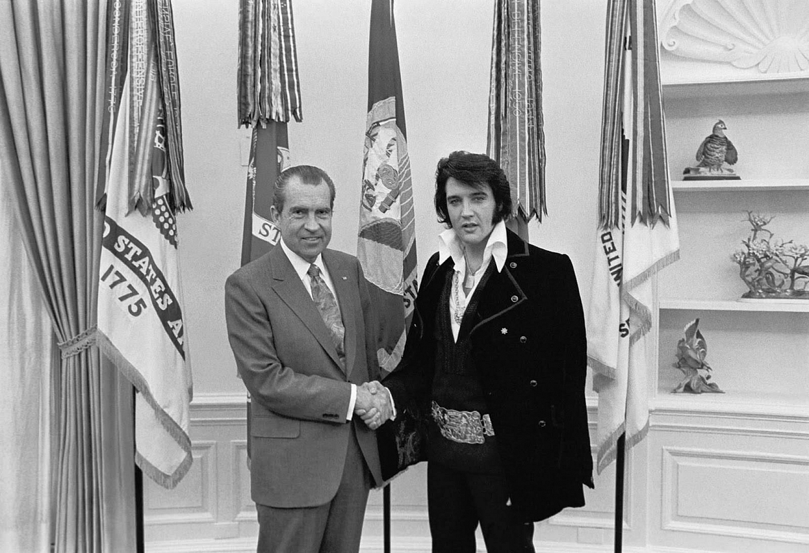 Ričards Niksons ar Elvisu Presliju