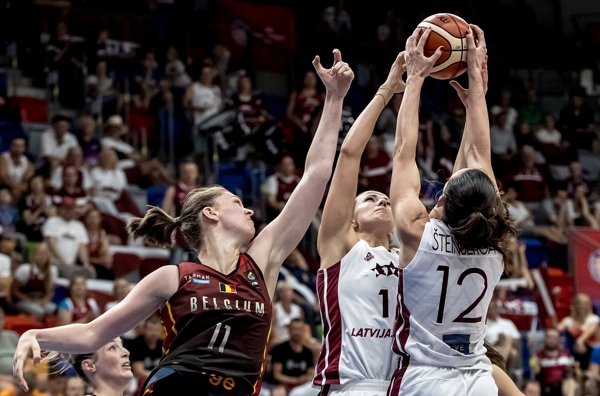 Latvijas sieviešu basketbola izlase Eiropas basketbola čempionātā