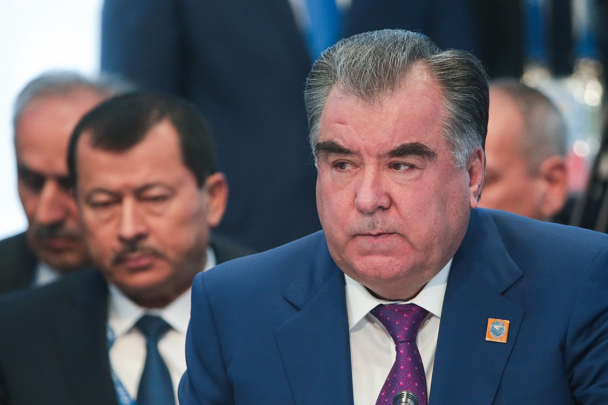 Tadžikistānas prezidents Emomali Rahmons