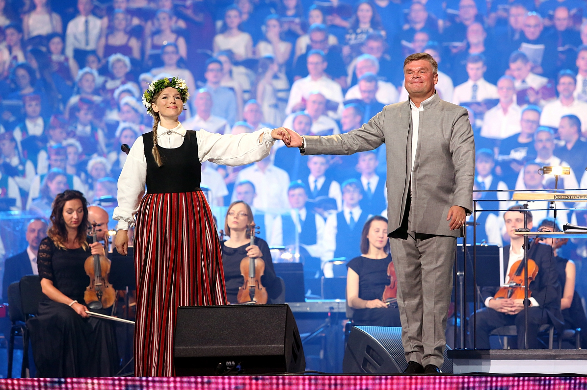 3. Eiropas koru olimpiādes un &quot;Nāciju Grand Prix Rīga 2017&quot; noslēguma koncerts ''Arēnā Rīg...