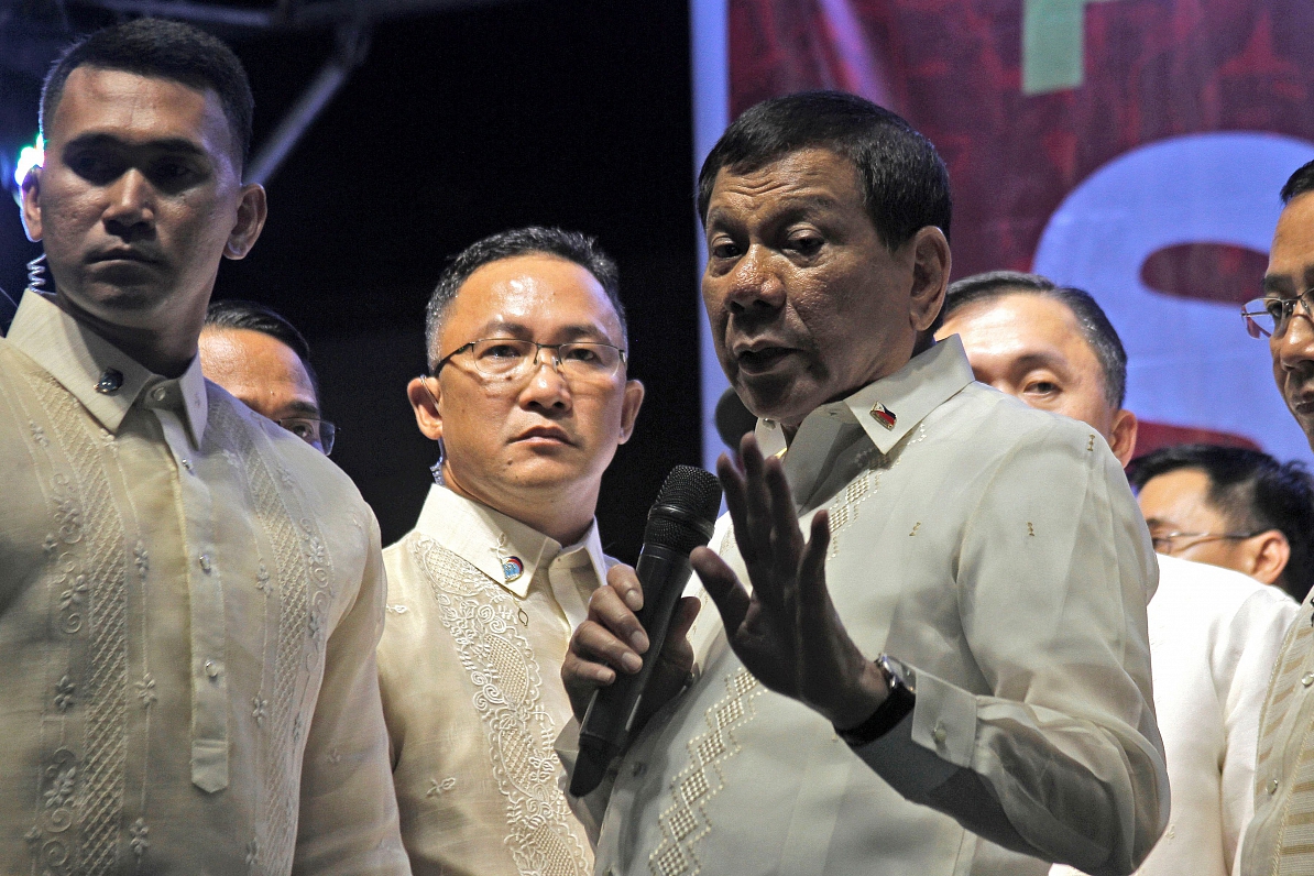 Filipīnu prezidents Rodrigo Duterte