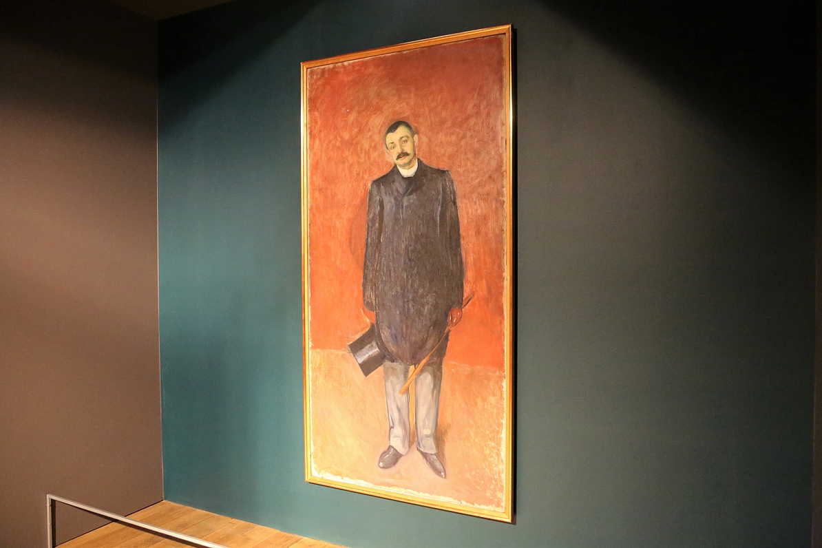 -	Edvards Munks „Advokāta Ludviga Meijera portrets” Rotko centrā.