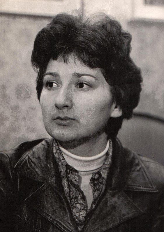Silva Zalmansone 1977.gadā