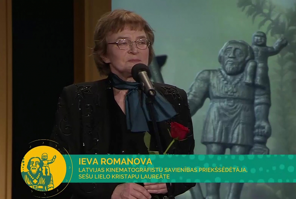 Ieva Romanova atklāj Lielā Kristapa noslēguma ceremoniju
