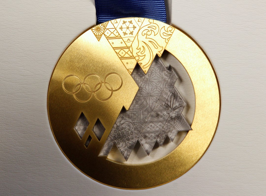 Soču olimpiskā zelta medaļa