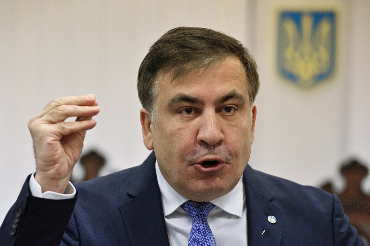 Bijušais Gruzijas prezidents Mihails Saakašvili
