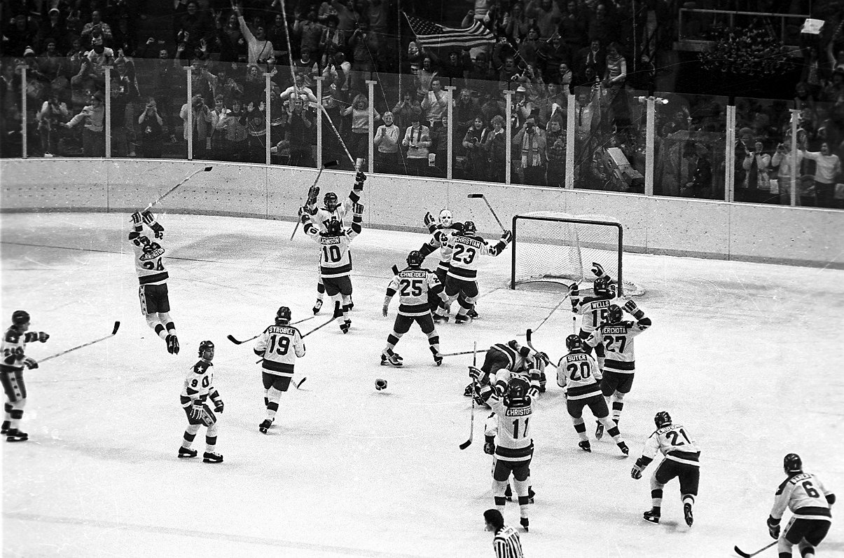 ASV hokeja izlase svin uzvaru pār PSRS