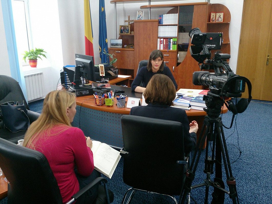 Rumānijas Nacionālā pretkorupcijas direktorāta vadītāja Laura Kovesi