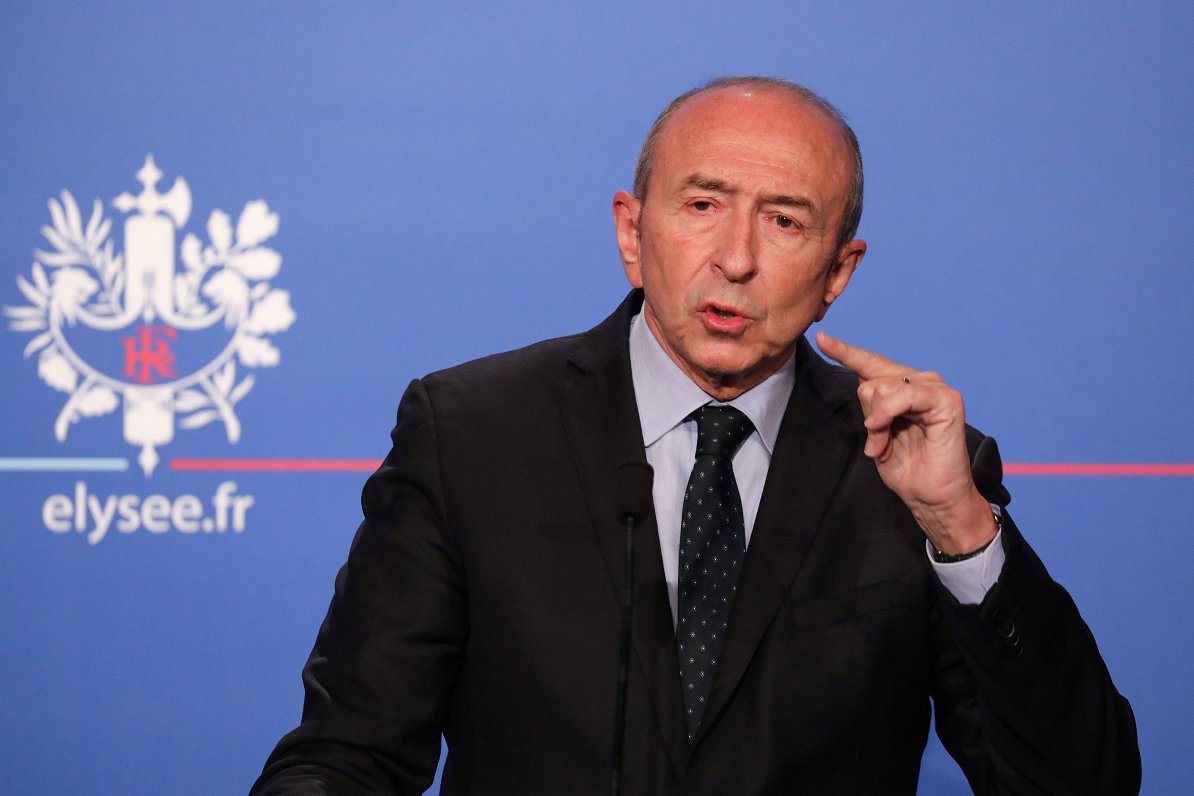 Francijas iekšlietu ministrs Žerārs Kolombs