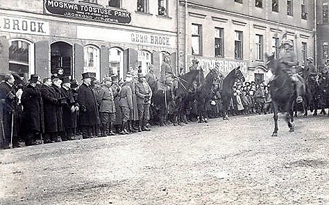 Vācijas armijas vienības Tartu 1918. gada 18. martā