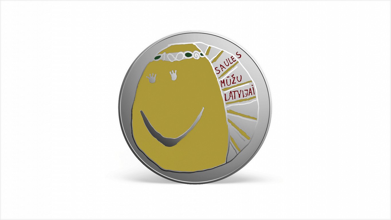 Latvijas banka collector coin