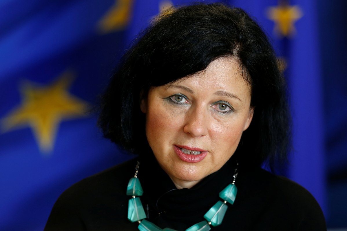 Eiropas Komisijas viceprezidente Vera Jourova