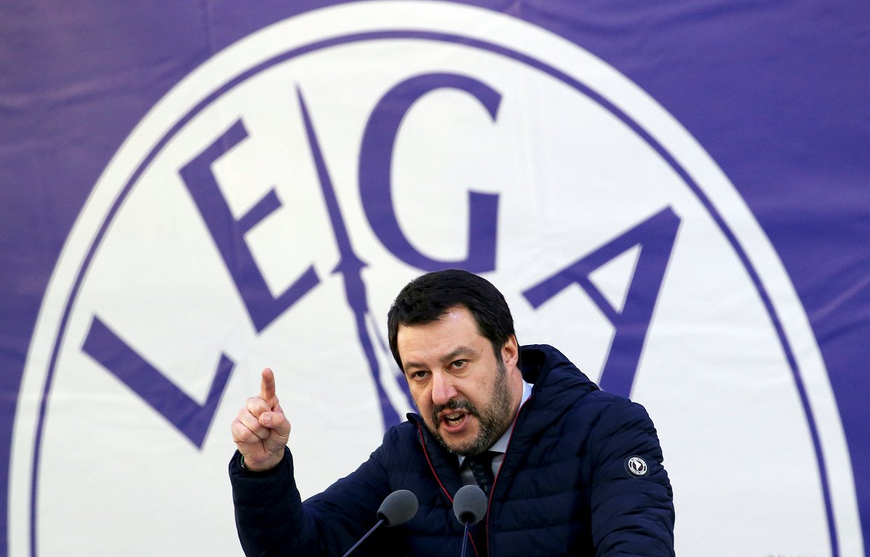 &quot;Ziemeļu līgas&quot; līderis Mateo Salvini