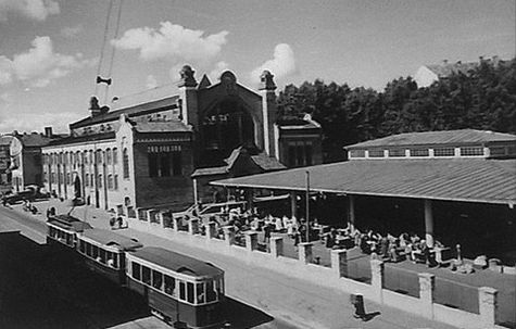 Sakņu paviljons 1959. gadā.