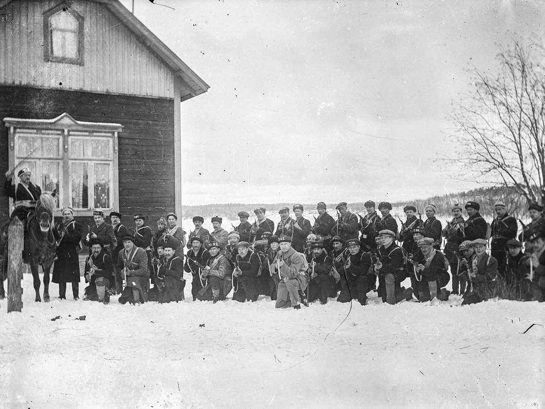 Тамперское подразделение красной гвардии, 1918 год