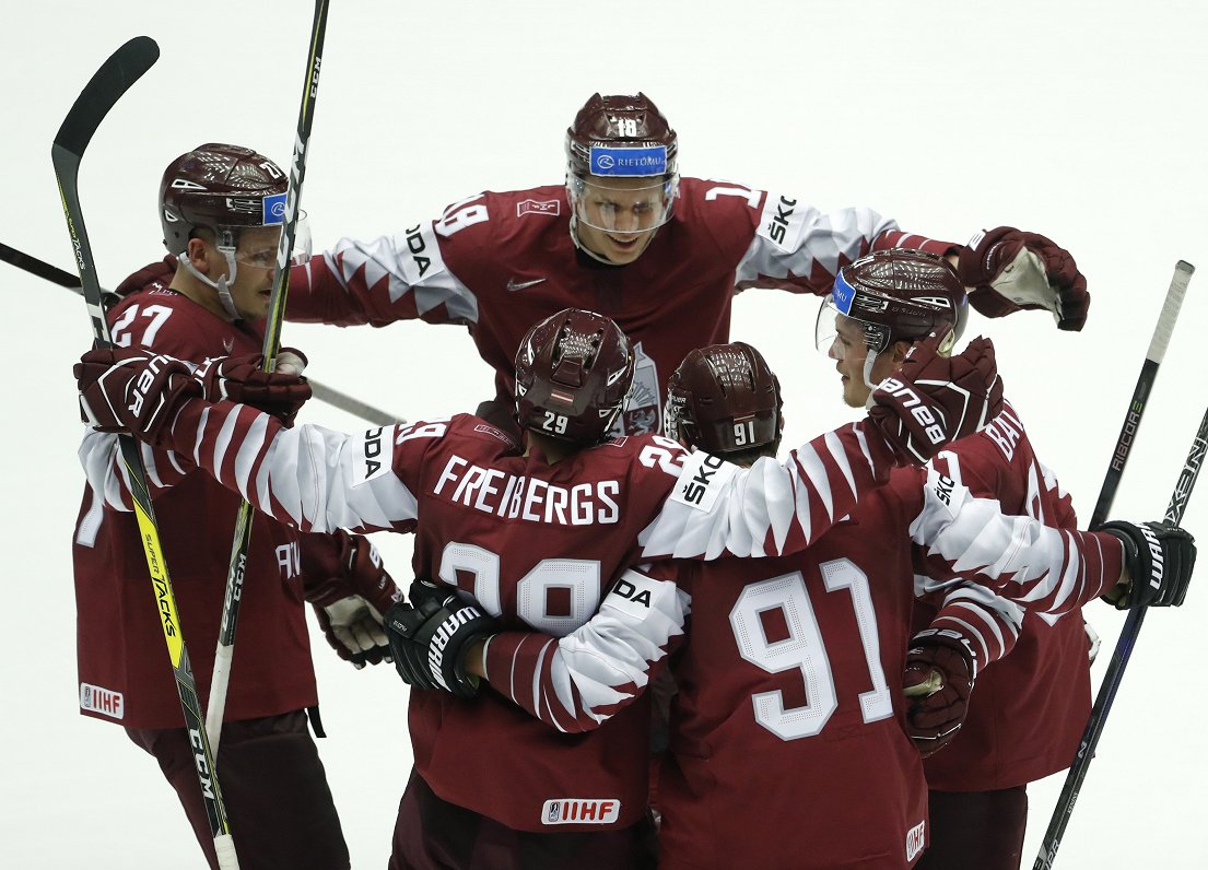 Latvia prepares for big hockey game against Canada / Article