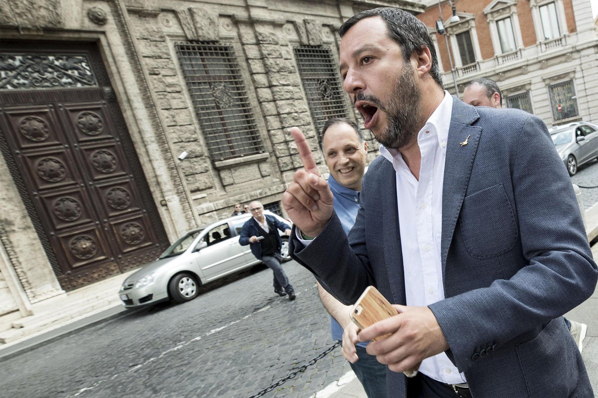 &quot;Līgas&quot; līderis Mateo Salvini