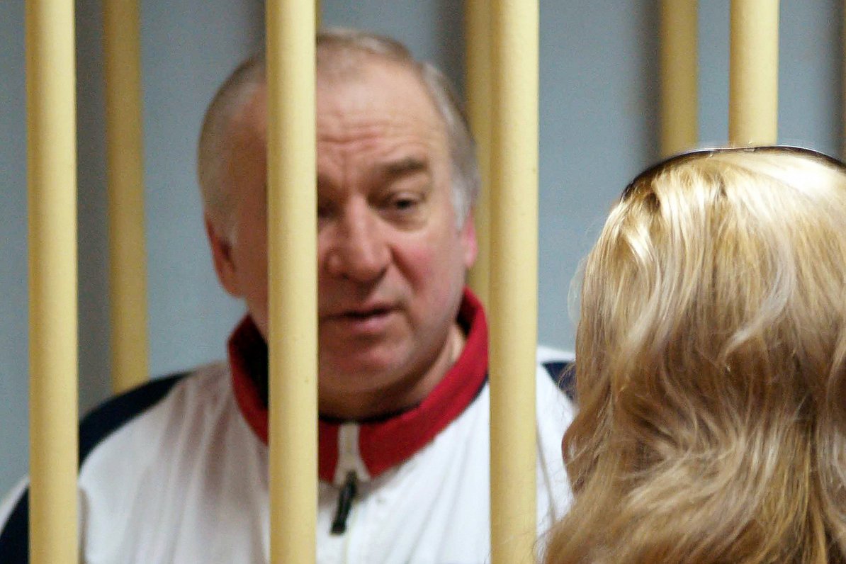Bijušais Krievijas dubultaģents Sergejs Skripaļs 2006.gadā tiesas sēdē Maskavā