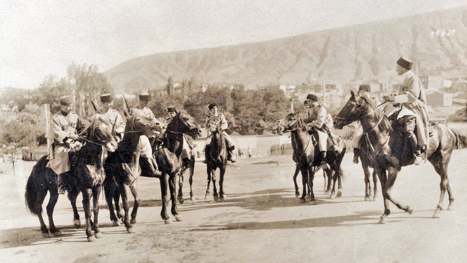 Грузинская кавалерия, 1918 год