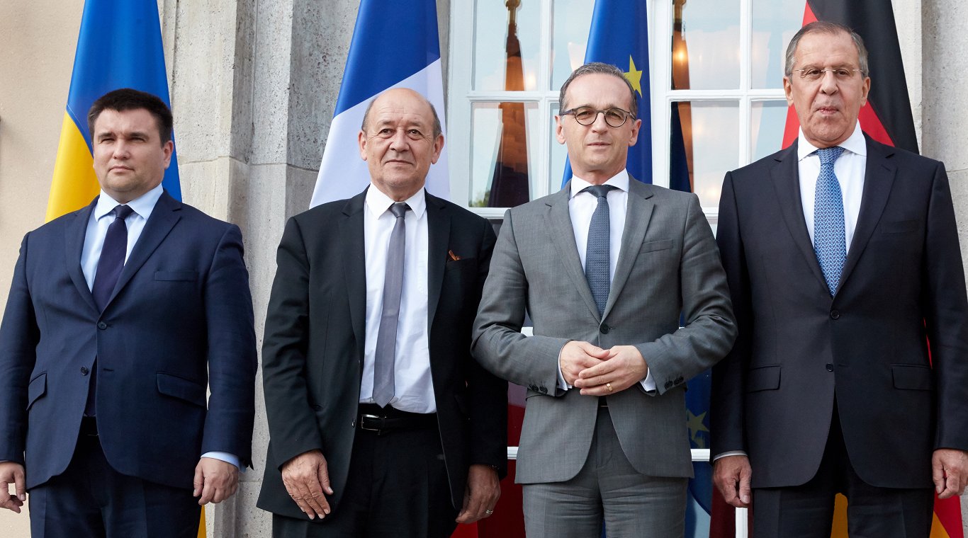 Ukrainas, Francijas, Vācijas un Krievijas ārlietu ministri