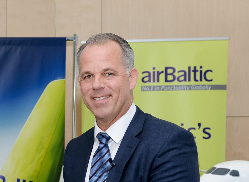 airBaltic CEO Martin Gauss