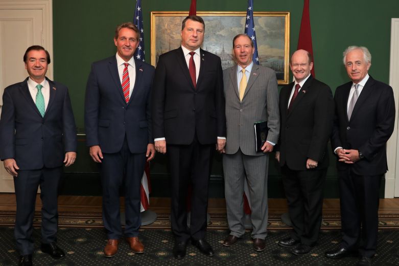 U.S. congressional delegation in Latvia