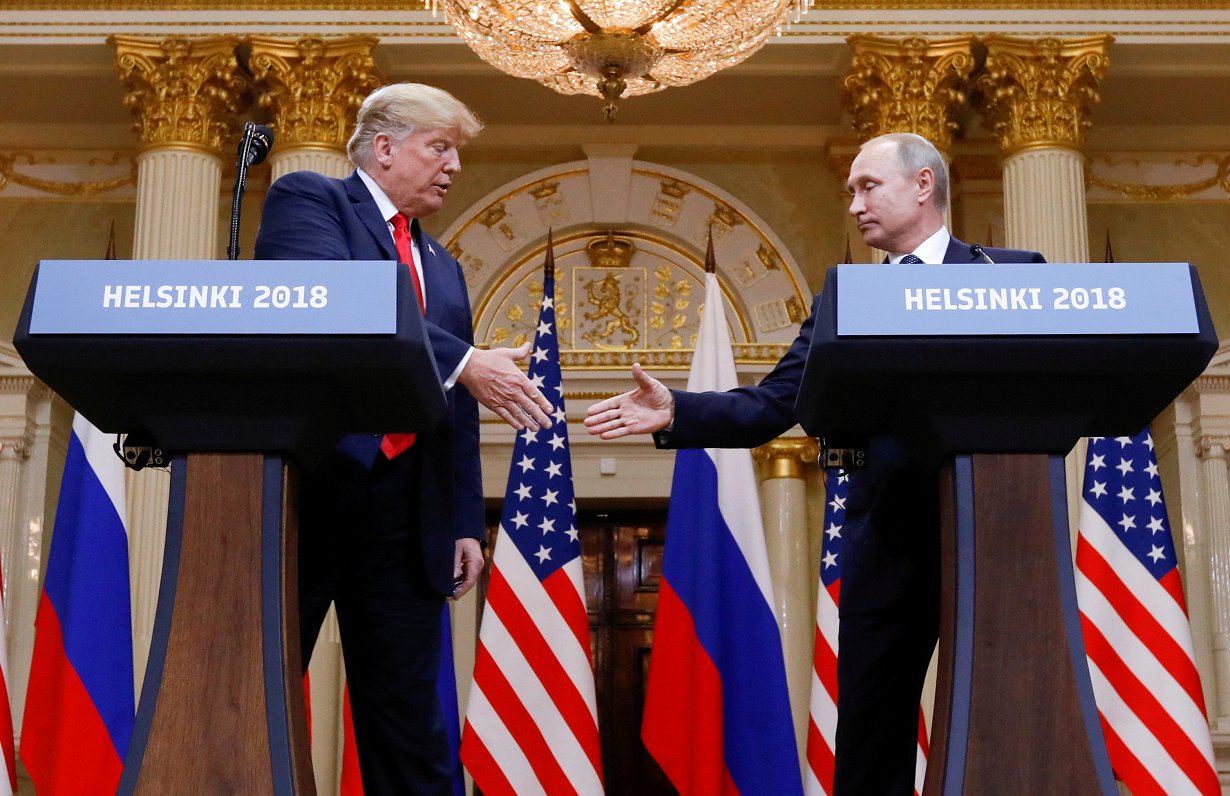 Donalds Tramps un Vladimirs Putins