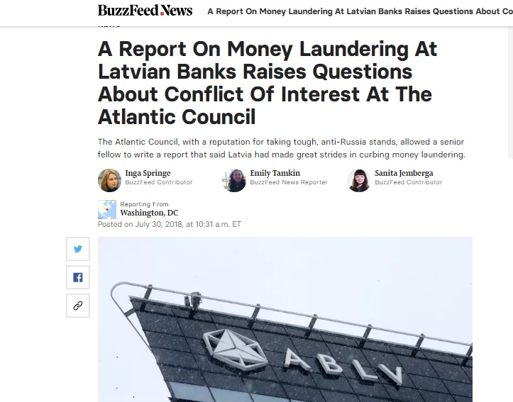 Buzzfeed story about Latvia