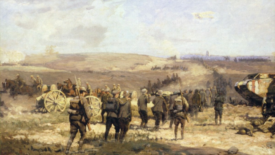 «8 августа 1918 года»  (фрагмент). Уилл Лонгстафф