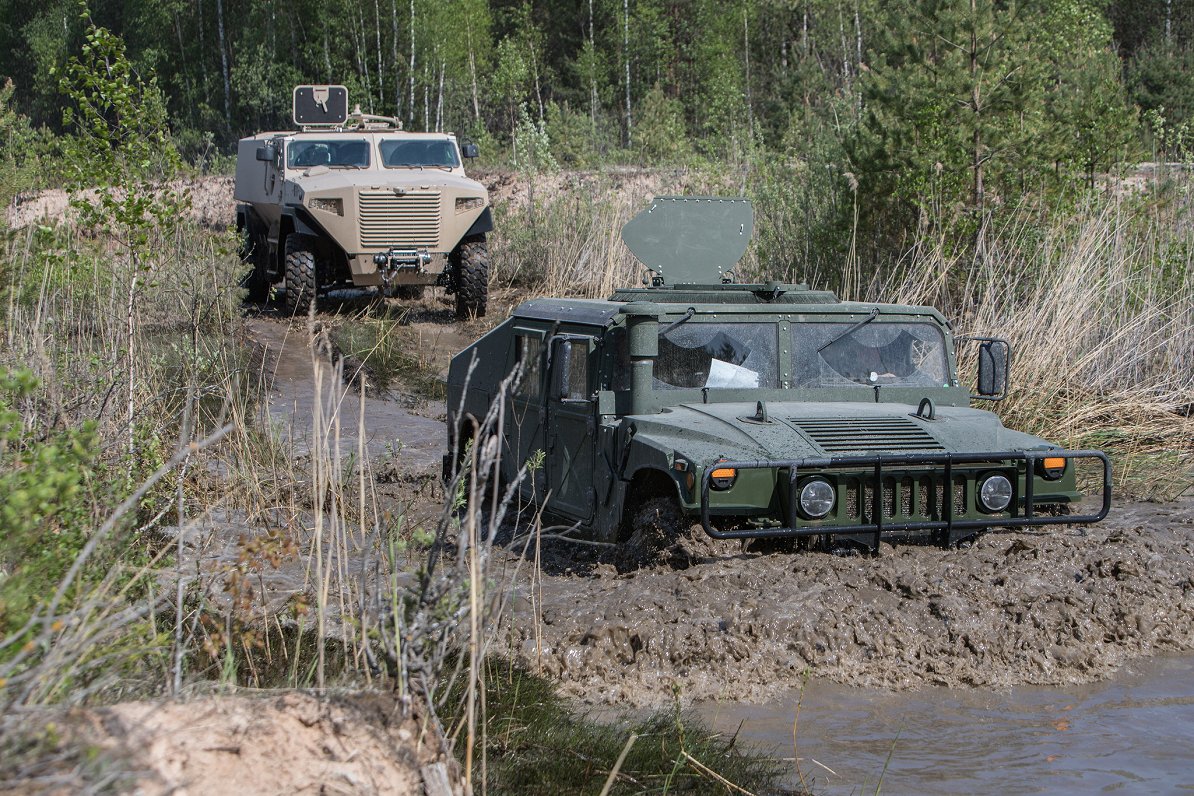 Off road vehicle tests by Defense Ministry