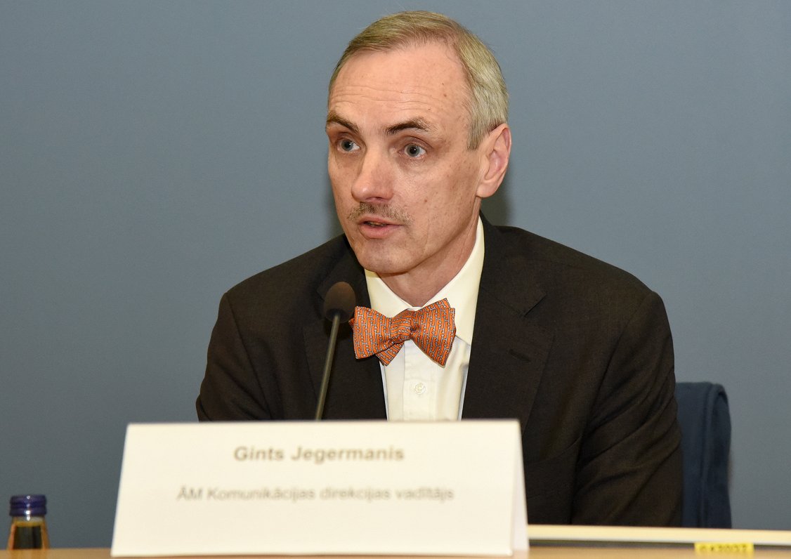 Gints Jegermanis, press secretary at the Foreign Ministry