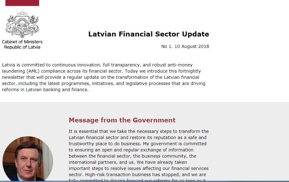 Financial Sector Update newsletter