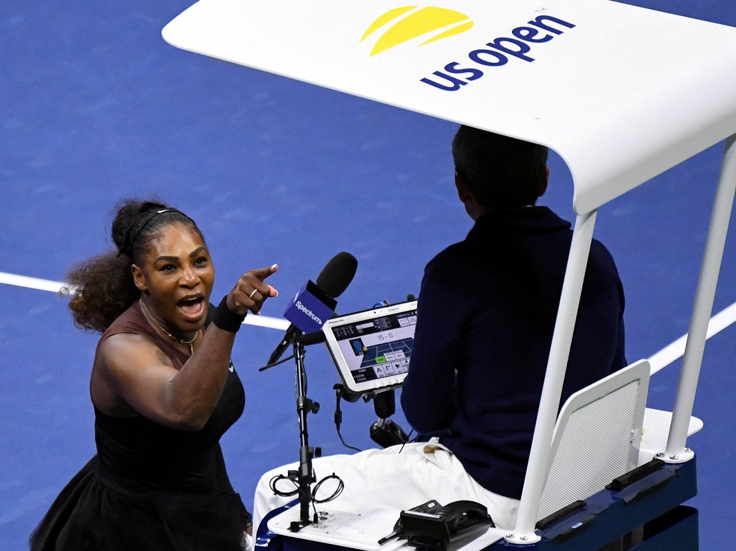 Serena Viljamsa apstrīd tiesneša lēmumu