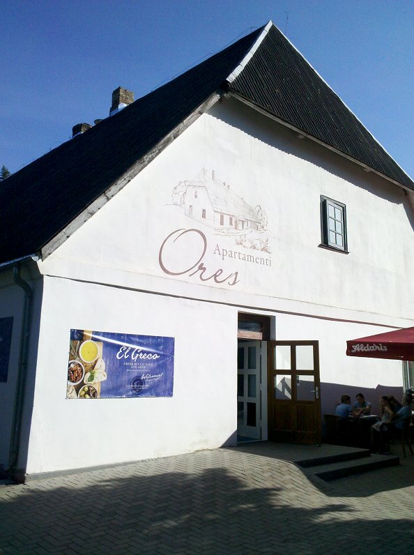 El Greco restaurant, Tērvete