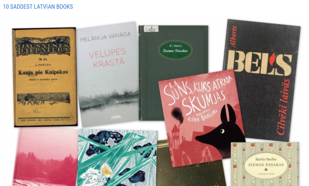 10 sad Latvian books