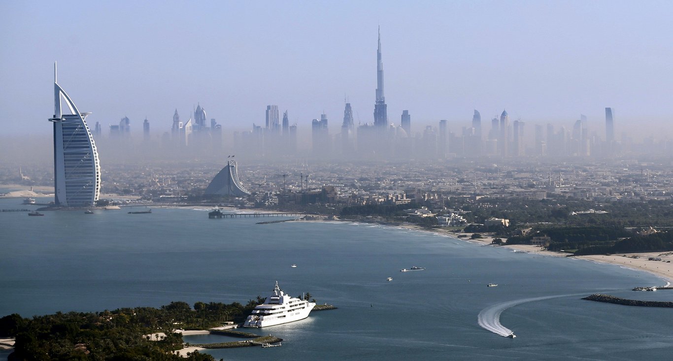 Skats uz Dubaiju. Ilustratīvs attēls.