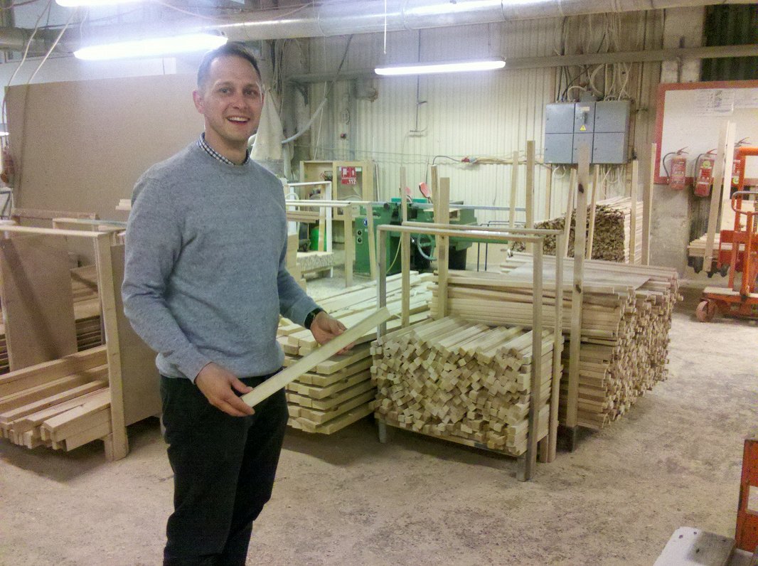 Atvars Kocans of the 'Troll' furniture maker
