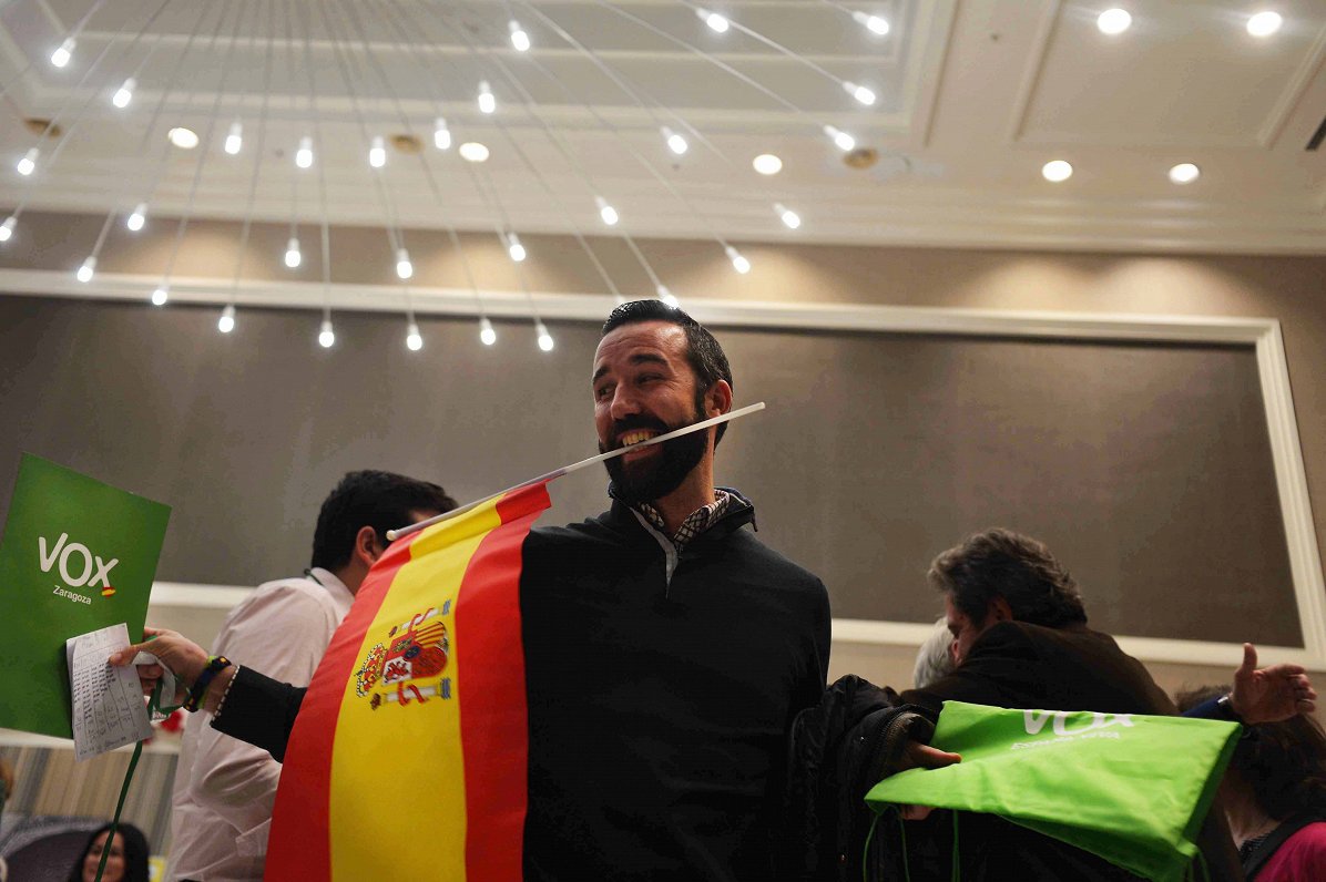 Reģionālajās vēlēšanās Andolūzijā sabiedrības atbalstu iegūst galēji labējie