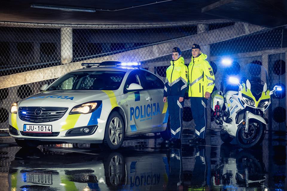 New uniforms for Latvian State Police
