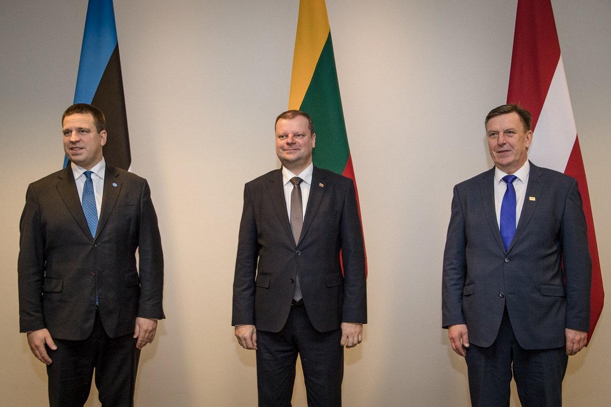 Baltic Prime Ministers, December 2018