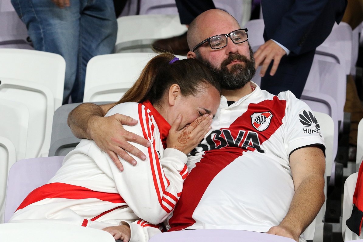 &quot;River Plate&quot; fani pēc zaudējuma