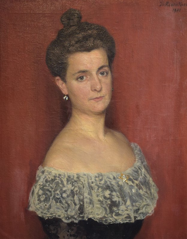 Janis Rozentāls “K. Benuā portrets”, 1901.