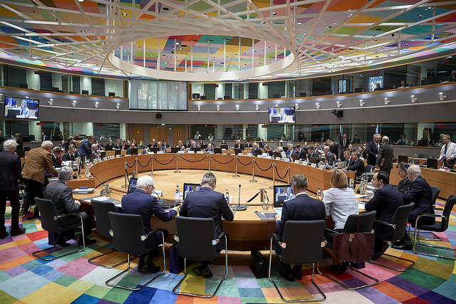 EU foreign ministers meet in Brussels, Jan 2019