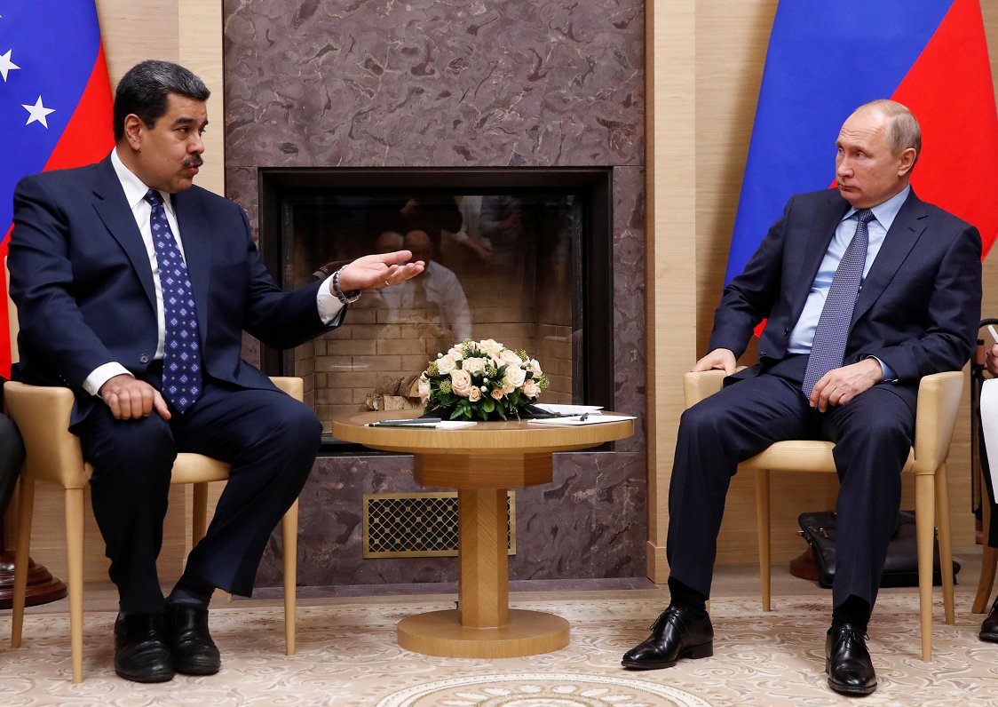 Vladimirs Putins un Nikolass Maduro 5. decembrī tiekas Krievijā