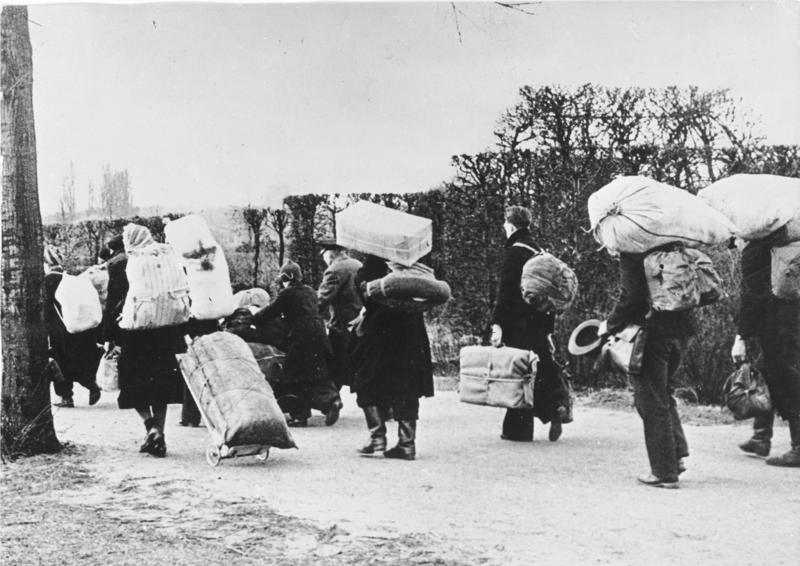 Vācu bēgļi 1945. gadā
